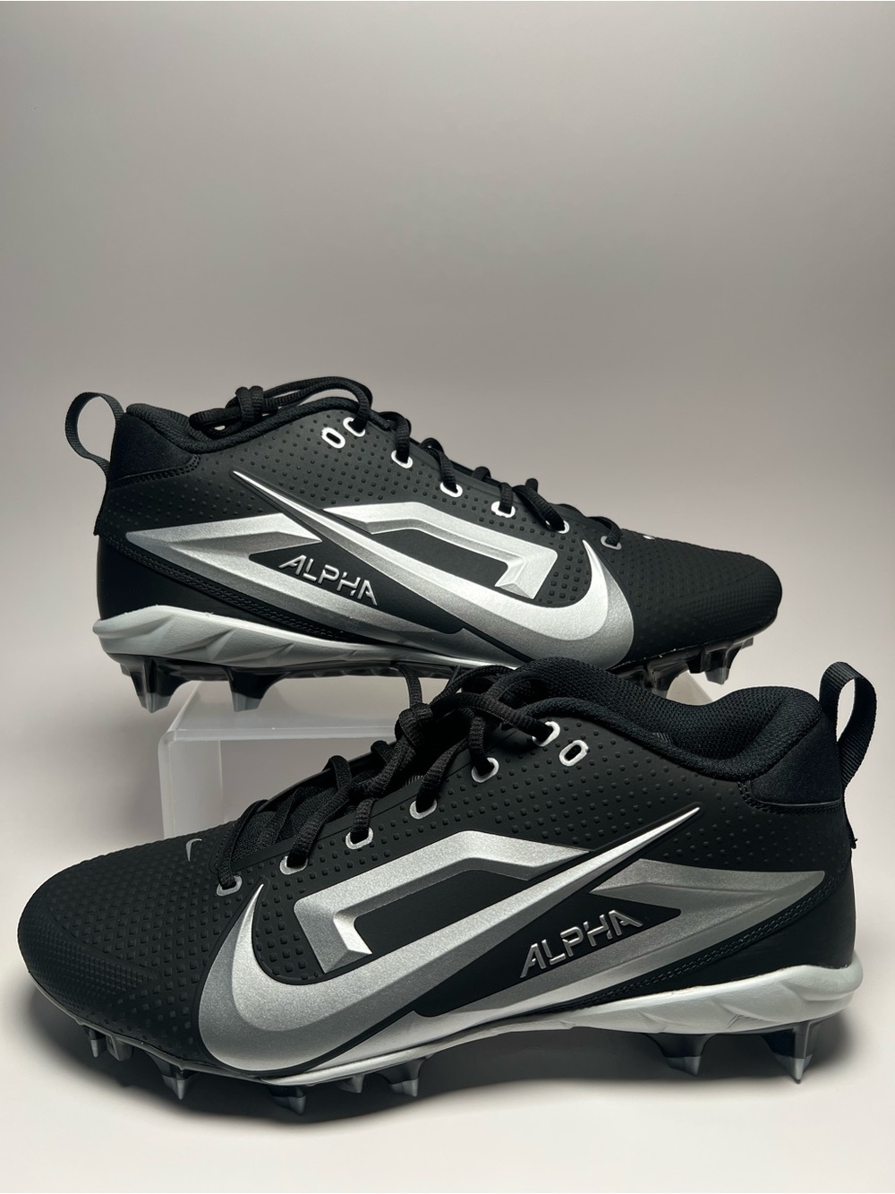 Nike Alpha Menace 4 Pro Oregon Ducks PE Black Football Cleats IB4045-001 Mens 13